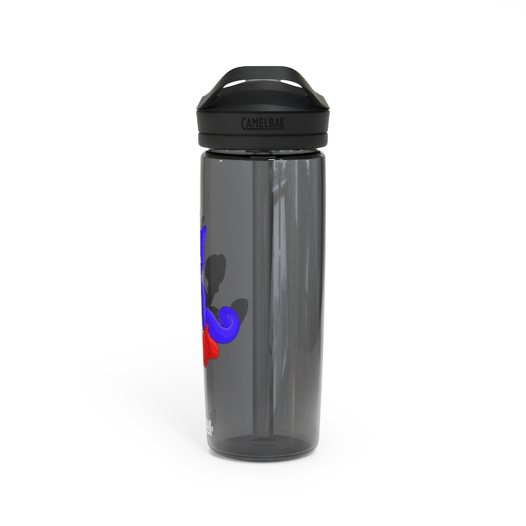 Megatare CamelBak Eddy® Water Bottle in 20oz and 25oz sizes, showcasing its robust design and spill-proof valve.